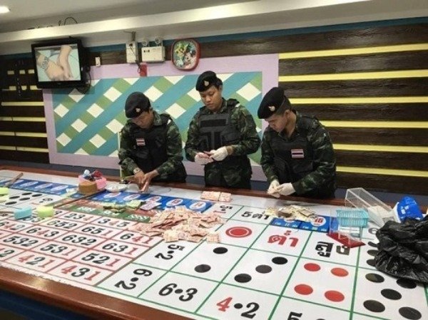 泰國政府努力製止賭場之類的非法賭博